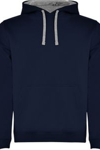 Roly SU1067 - URBAN Two-colour hoodie with double fabric