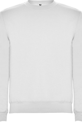 Roly SU1070 - CLASICA Classic sweatshirt with 1x1 elastane rib in collar