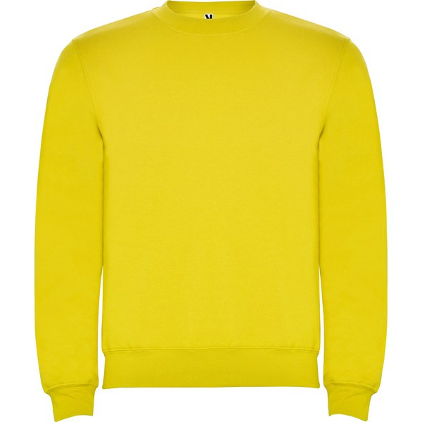 Roly SU1070 - CLASICA Classic sweatshirt with 1x1 elastane rib in collar