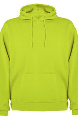 Roly SU1087 - CAPUCHA Hooded sweatshirt with kangaroo style pocket and flat adjustable drawcord