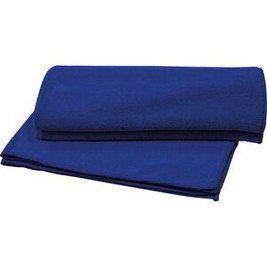 ORLY Beach towel in a two-colour design with practical elastic strap for easy folding - EgotierPro TW7100