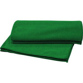 ORLY Beach towel in a two-colour design with practical elastic strap for easy folding - EgotierPro TW7100