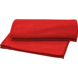 ORLY Beach towel in a two-colour design with practical elastic strap for easy folding - EgotierPro TW7100