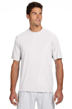 A4 N3142 - Mens Shorts Sleeve Cooling Performance Crew Shirt