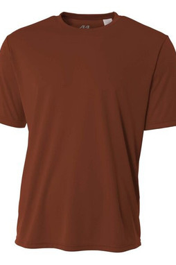 A4 N3142 - Mens Shorts Sleeve Cooling Performance Crew Shirt