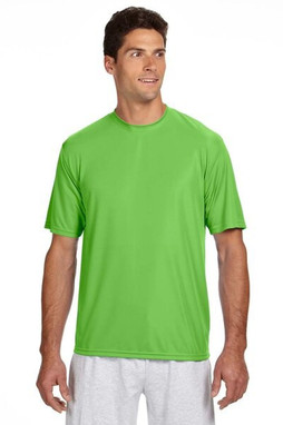 A4 N3142 - Mens Shorts Sleeve Cooling Performance Crew Shirt