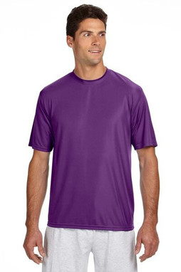 A4 N3142 - Mens Shorts Sleeve Cooling Performance Crew Shirt