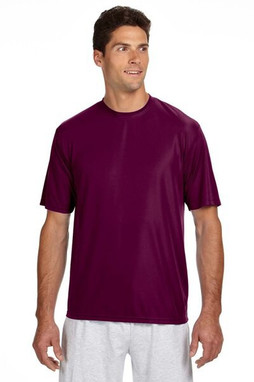 A4 N3142 - Mens Shorts Sleeve Cooling Performance Crew Shirt