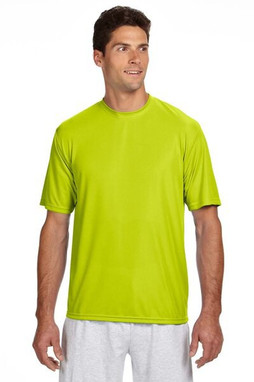 A4 N3142 - Mens Shorts Sleeve Cooling Performance Crew Shirt