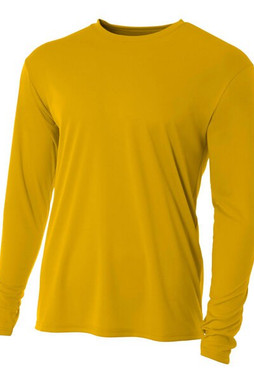 A4 N3165 - Remera de manga larga y cuello redondo