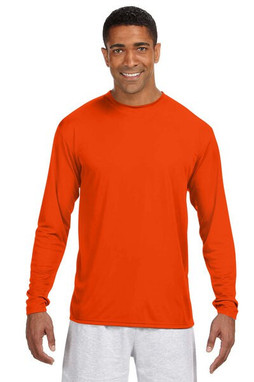 A4 N3165 - Long Sleeve Cooling Performance Crew Shirt