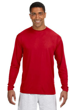 A4 N3165 - Long Sleeve Cooling Performance Crew Shirt