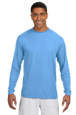 A4 N3165 - Long Sleeve Cooling Performance Crew Shirt