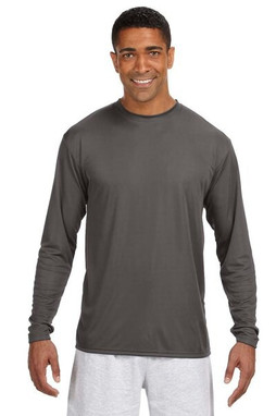 A4 N3165 - Long Sleeve Cooling Performance Crew Shirt