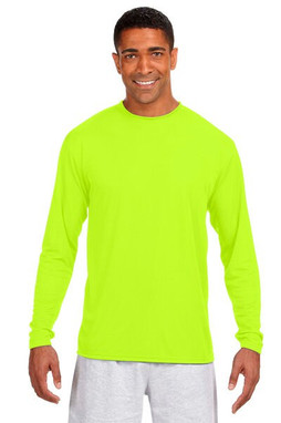 A4 N3165 - Long Sleeve Cooling Performance Crew Shirt