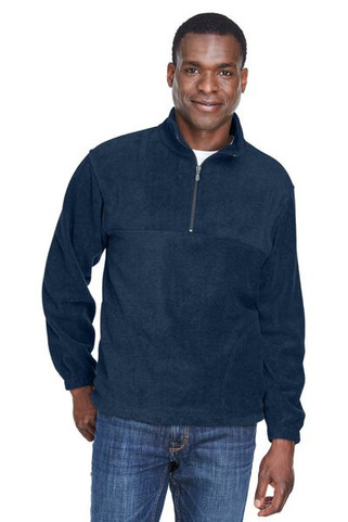 Harriton M980 - 8 oz. Quarter-Zip Fleece Pullover