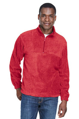 Harriton M980 - 8 oz. Quarter-Zip Fleece Pullover