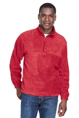 Harriton M980 - 8 oz. Quarter-Zip Fleece Pullover