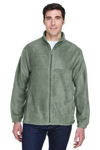 Harriton M990 - Mens 8 oz. Full-Zip Fleece