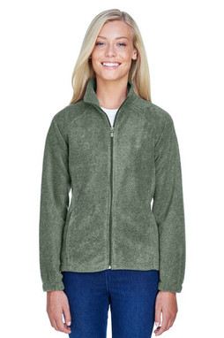 Harriton M990W - Ladies 8 oz. Full-Zip Fleece