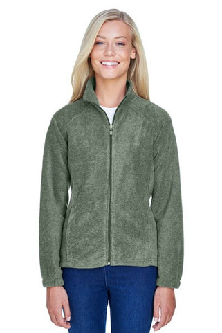 Harriton M990W - Ladies 8 oz. Full-Zip Fleece