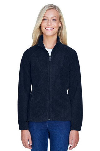 Harriton M990W - Ladies 8 oz. Full-Zip Fleece