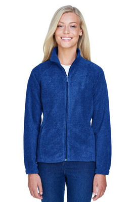 Harriton M990W - Ladies 8 oz. Full-Zip Fleece