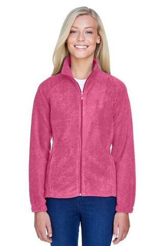Harriton M990W - Ladies 8 oz. Full-Zip Fleece