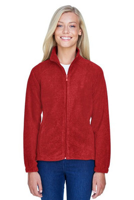 Harriton M990W - Ladies 8 oz. Full-Zip Fleece
