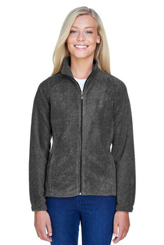 Harriton M990W - Ladies 8 oz. Full-Zip Fleece