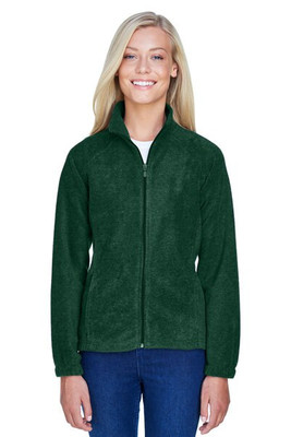 Harriton M990W - Ladies 8 oz. Full-Zip Fleece