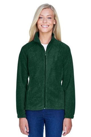Harriton M990W - Ladies 8 oz. Full-Zip Fleece