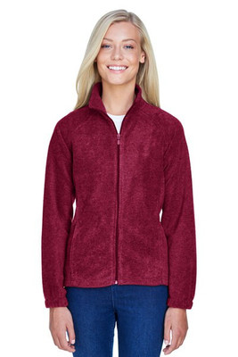 Harriton M990W - Ladies 8 oz. Full-Zip Fleece
