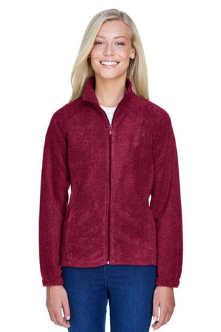 Harriton M990W - Ladies 8 oz. Full-Zip Fleece