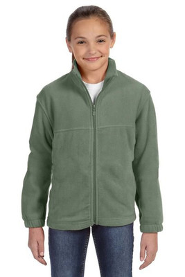 Harriton M990Y - Youth 8 oz. Full-Zip Fleece