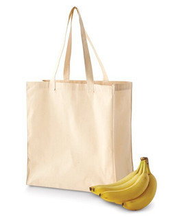 BAGedge BE055 - 6 oz. Canvas Grocery Tote