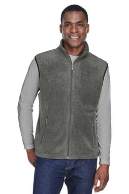 Harriton M985 - Harriton Midweight Breathable Fleece Vest