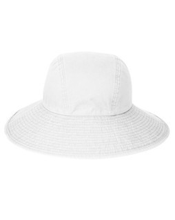Adams SL101 - Sombrero Playero de Algodón con Ala Ancha