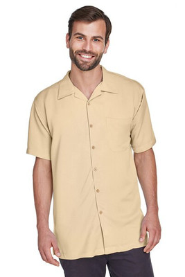 Harriton M570 - Men's Bahama Cord Camp Shirt
