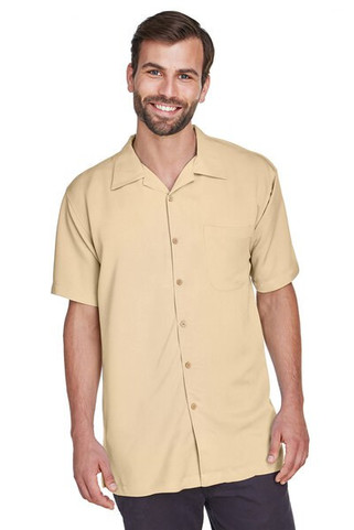 Harriton M570 - Mens Bahama Cord Camp Shirt