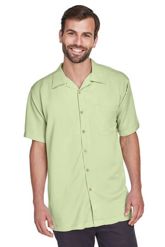 Harriton M570 - Mens Bahama Cord Camp Shirt