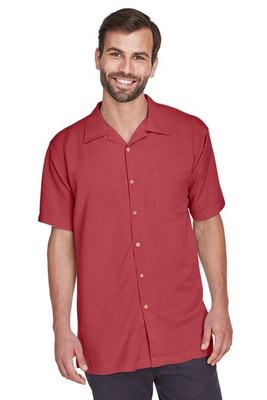 Harriton M570 - Men's Bahama Cord Camp Shirt