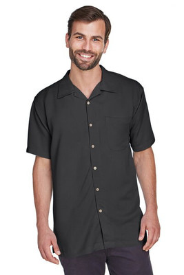 Harriton M570 - Men's Bahama Cord Camp Shirt