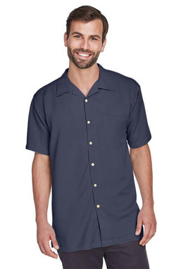 Harriton M570 - Mens Bahama Cord Camp Shirt