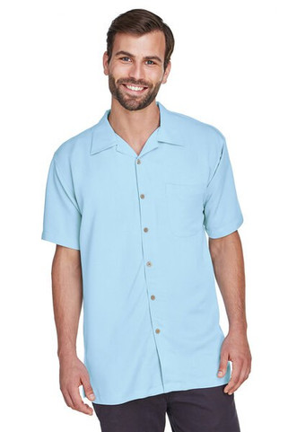 Harriton M570 - Mens Bahama Cord Camp Shirt