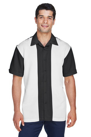 Harriton M575 - Mens Two-Tone Bahama Cord Camp Shirt