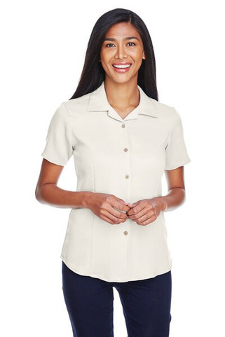 Harriton M570W - Ladies Bahama Cord Camp Shirt