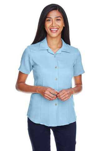 Harriton M570W - Ladies Bahama Cord Camp Shirt