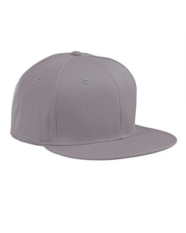 Big Accessories BA516 - Premium Cotton Twill Flat Bill Cap by Big Accessories