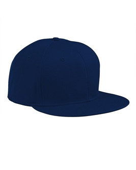 Big Accessories BA516 - Premium Cotton Twill Flat Bill Cap by Big Accessories